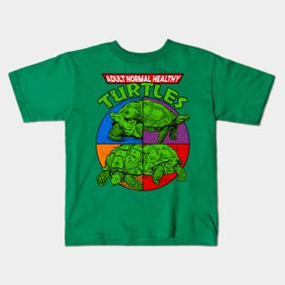 Adult Normal Healthy Turtles Kids T-Shirt